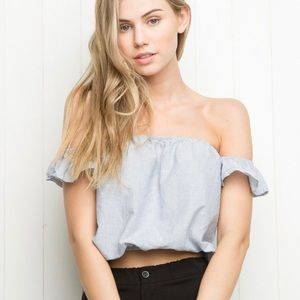 Brandy Melville Off the Shoulder Top